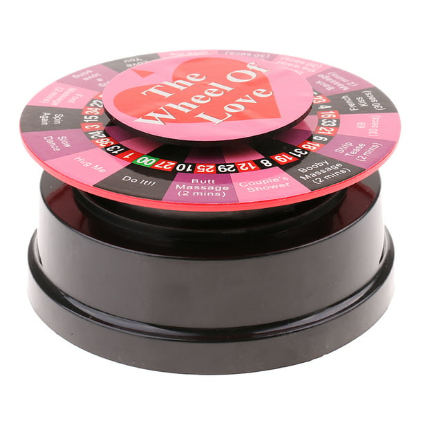 Foreplay Game Toy for Adults MagiDeal Electric Turntable Roulette Wheel